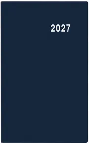 Wöchentlicher Terminkalender - Gustav - PVC - blau